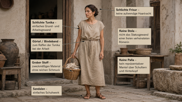 Die römische Sklavin/Freigeborene Die römische Sklavin/Freigeborene